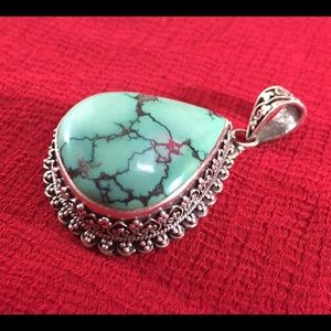 Handcrafted 925 stamped sterling silver pendant